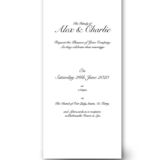 Wooden Frame Wedding Invitations