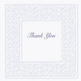 Lace Frame Thank You Cards