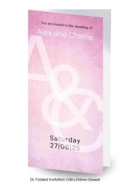 Lilac Haze Wedding Invitation Images