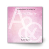 Lilac Haze Wedding Invitations