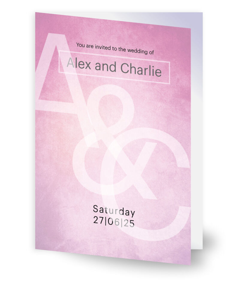 Lilac Haze Wedding Invitations