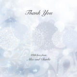 Winter Ice Thank You Cards